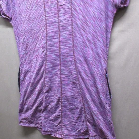 Title Nine Sweater Women Medium Zip Pocket Golf Active Workout Gym Hooded Top - Picture 11 of 12